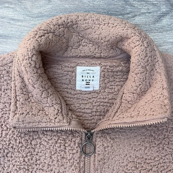 Billabong Time Off Sherpa Jacket, dusty pink - Picture 3 of 8